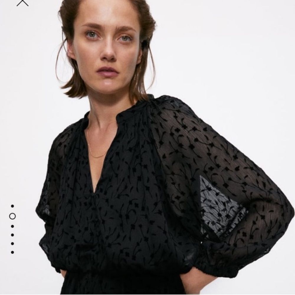 Zara Black Dress
